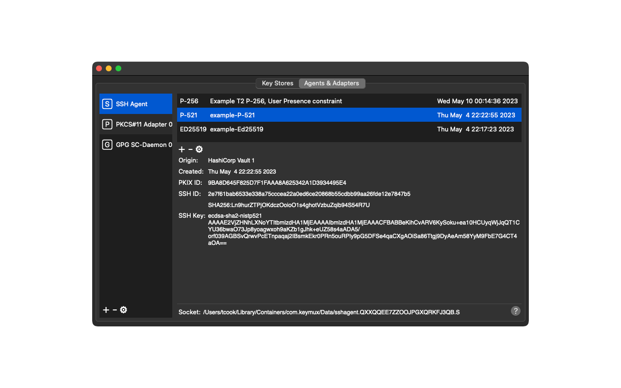 SSH Agent Adapter